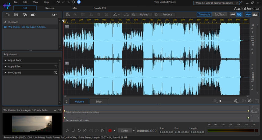 CyberLink AudioDirector Ultra 2026 ล่าสุด สุดยอดโปรแกรมตัดต่อและปรับแต่งเสียงระดับมืออาชีพ โปรแกรม