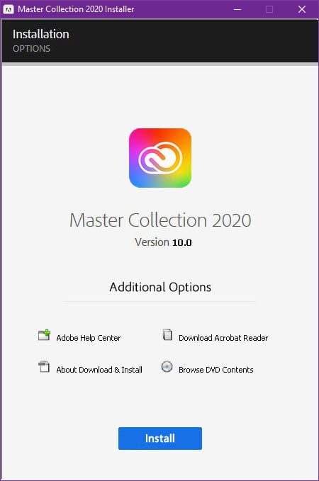 Adobe Master Collection 2020 ล่าสุด (Win/macOS) รวมโปรแกรม Adobe 2020 โปรแกรม