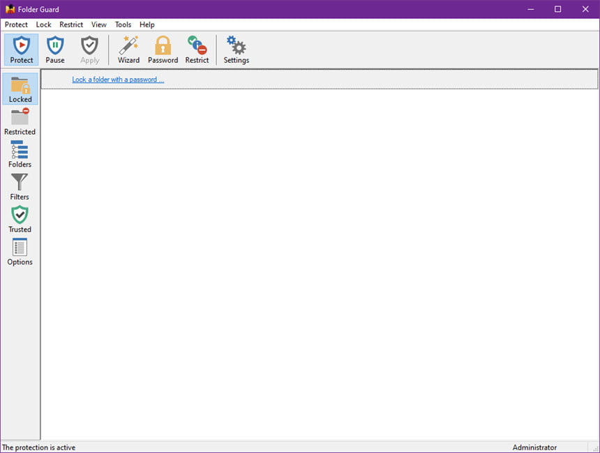 Folder Guard 25.9 โปรแกรมใส่รหัสไฟล์ / โฟลเดอร์