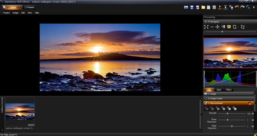 Machinery HDR Effects 3 ล่าสุด โปรแกรมแต่งรูปภาพ HDR