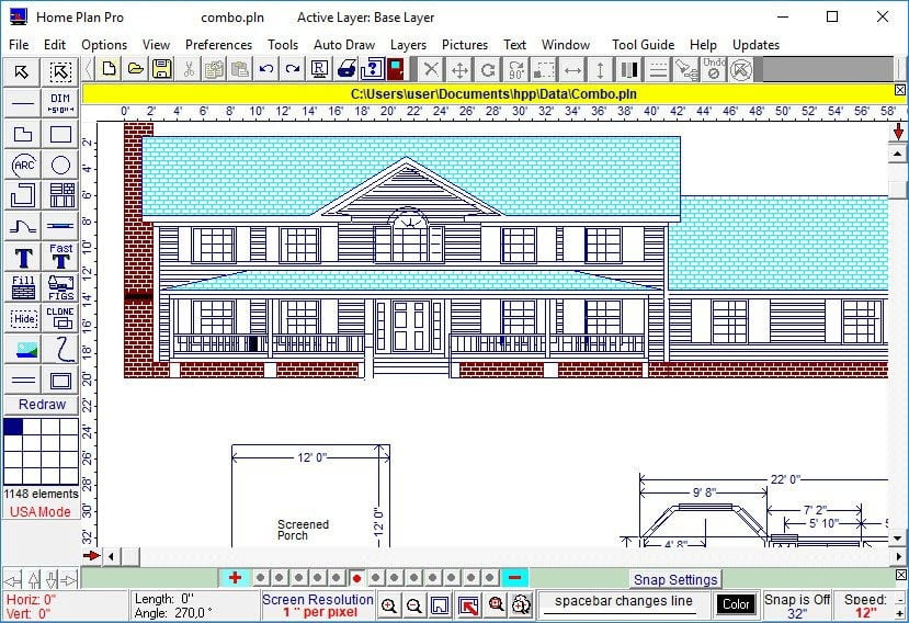Home Plan Pro โปรแกรม ออกแบบบ้าน เขียนแปลนบ้าน 2D ใช้งานง่าย ฟรี ล่าสุด