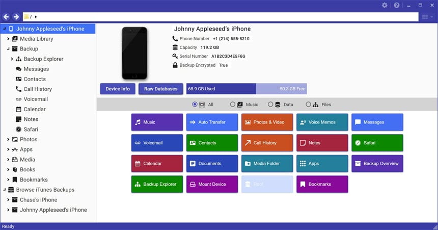iExplorer 4 ล่าสุด โปรแกรม จัดการ iPhone อเนกประสงค์ ฟรี