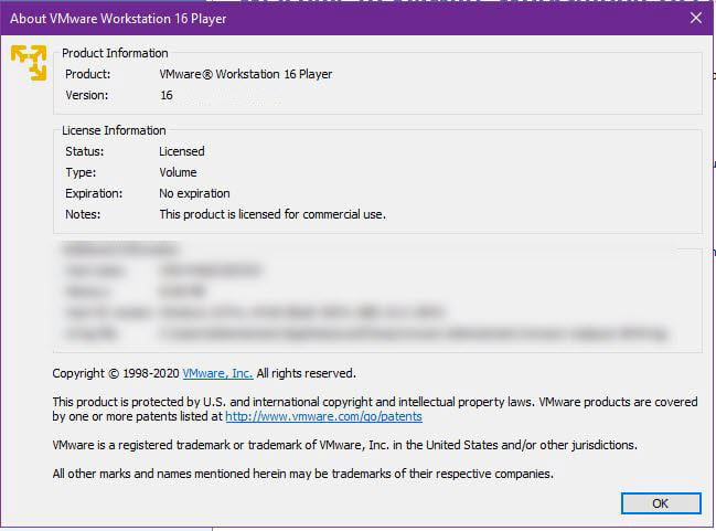 VMware Workstation Player 16 ล่าสุด โปรแกรมจำลอง PC