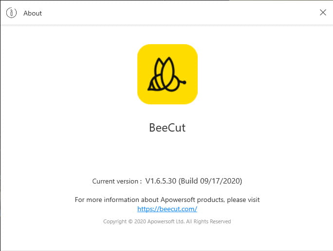 BeeCut 1 ล่าสุด โปรแกรมตัดต่อวิดีโอ ใช้งานง่าย