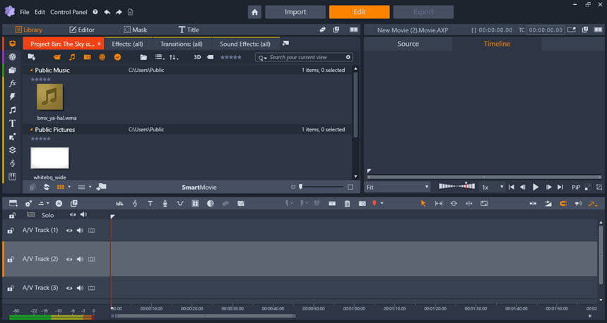 Pinnacle Studio Ultimate 24 ล่าสุด โปรแกรม ตัดต่อวิดีโอ ใส่เอฟเฟค ครบวงจร ฟรี