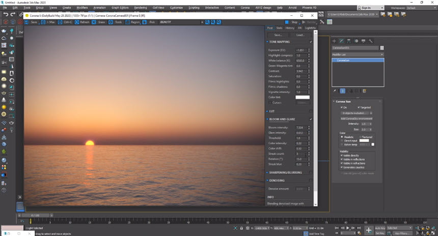 Corona Renderer 6.2 for 3ds Max 2014-2022 พร้อม MaterialLibrary ปลั๊กอิน เรนเดอร์ 3D ฟรี โปรแกรม