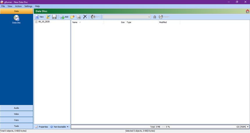 gBurner Pro 5.8 โปรแกรมเขียนแผ่นและจัดการไฟล์ ISO ครบวงจร