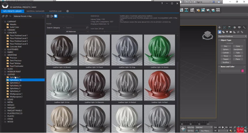 SIGERSHADERS Siger Studio XS Material Presets Studio 8.0 for 3ds Max 2020 – 2026 ปลั๊กอิน 3ds Max 2020 – 2026 โปรแกรม
