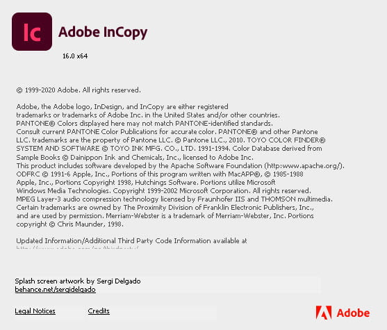 Adobe InCopy 2021 ล่าสุด (x64) โปรแกรม ประมวลผลคำ ออกแบบสิ่งพิมพ์ ฟรี