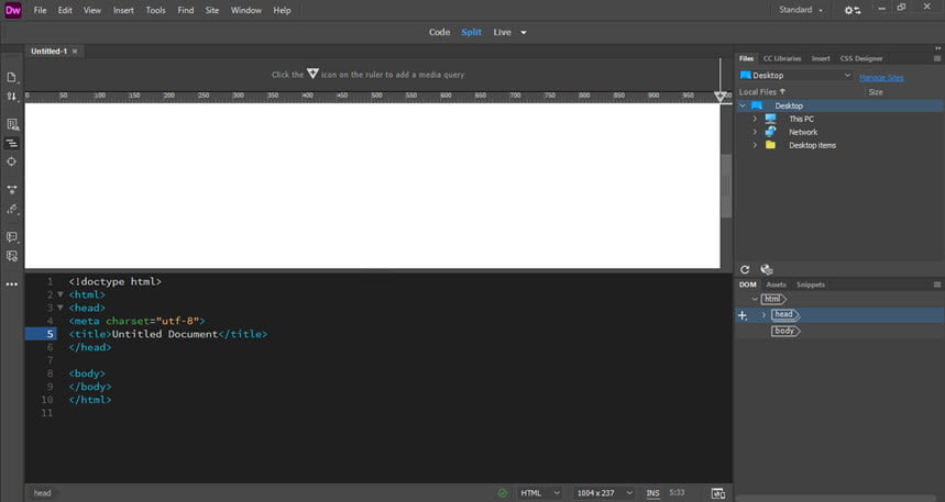 Adobe Dreamweaver 2021 ล่าสุด โปรแกรมออกแบบและสร้างเว็บไซต์ระดับมืออาชีพ