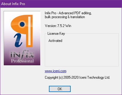 Infix PDF Editor Pro 7.7 โปรแกรมแก้ไข PDF ใช้ง่าย