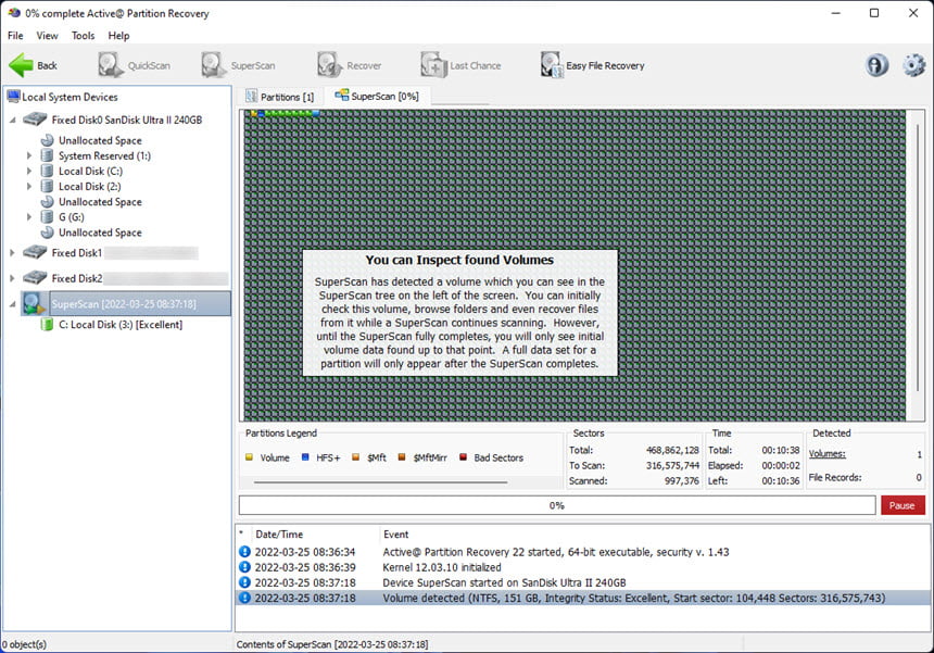 Active Partition Recovery Ultimate + WinPE 26 ล่าสุด โปรแกรมกู้คืนพาร์ทิชันและข้อมูลที่ถูกลบระดับมืออาชีพ