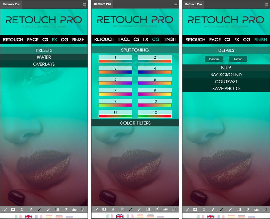 Retouch Pro 3 ล่าสุด พร้อม Mega Bundle ปลั๊กอินรีทัช Photoshop โปรแกรม