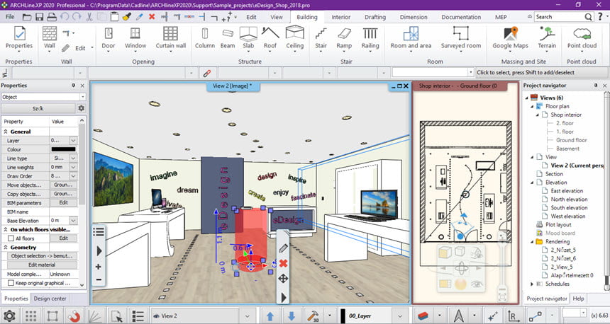 ARCHLine.XP / Live 2020 v200728 (x64) โปรแกรม ออกแบบอาคารบ้านเรือน 3D ฟรี