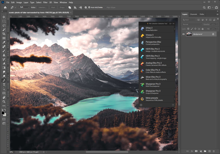 Nik Collection 8 ล่าสุด ปลั๊กอินแต่งรูป Photoshop / Lightroom โปรแกรม
