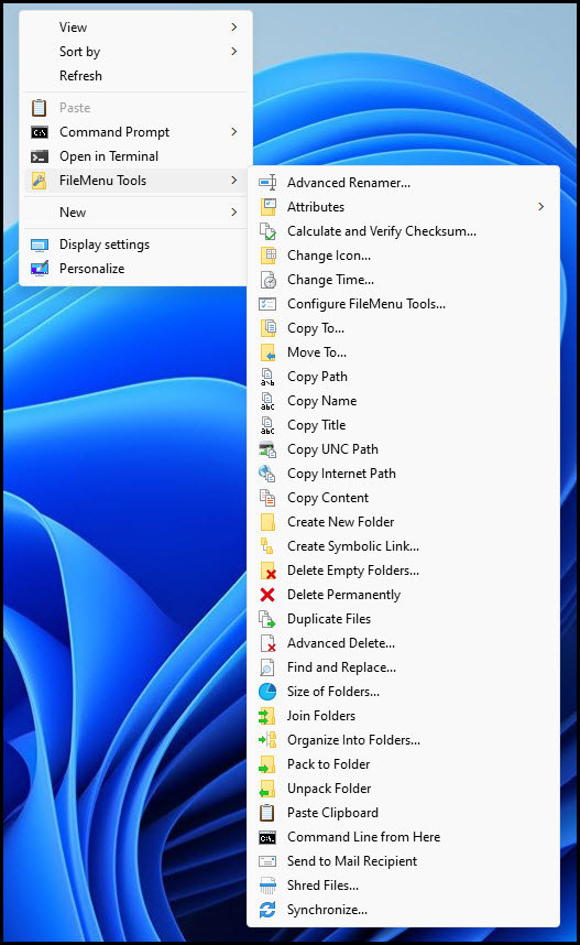 FileMenu Tools 8 ล่าสุด โปรแกรมปรับแต่งเมนูคลิกขวา