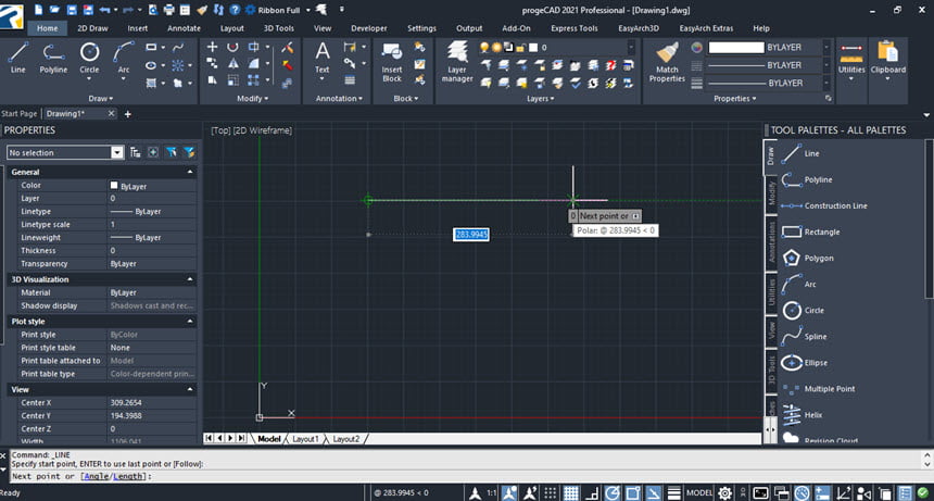 progeCAD 2026 ล่าสุด Professional 26 โปรแกรมออกแบบ 2D และ 3D CAD