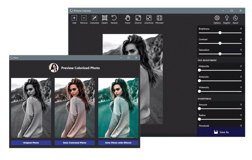 Picture Colorizer Pro 3 ล่าสุด แปลงภาพขาวดำ เป็น ภาพสี ด้วย AI โปรแกรม