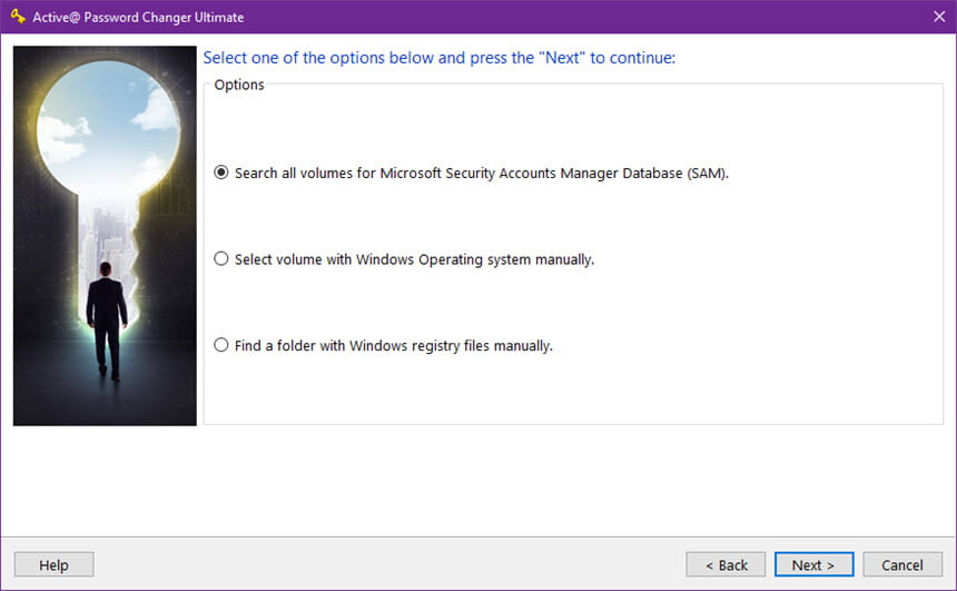 Active Password Changer Ultimate 26 ล่าสุด โปรแกรมรีเซ็ตรหัสผ่าน Windows