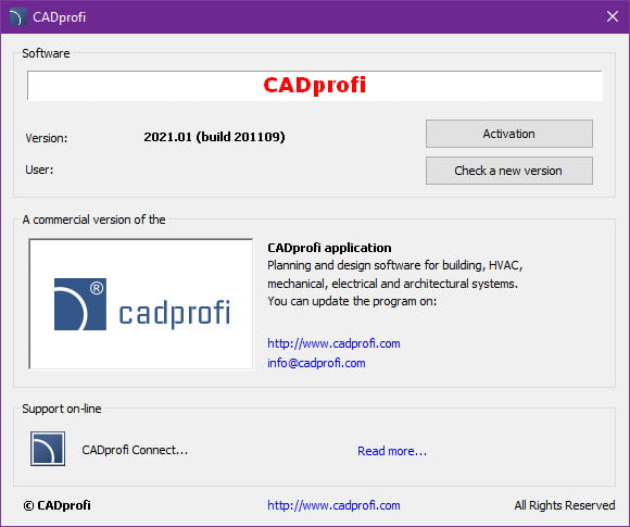 CADprofi 2021.15 (x64) ปลั๊กอินเสริม สำหรับโปรแกรม CAD ฟรี โปรแกรม