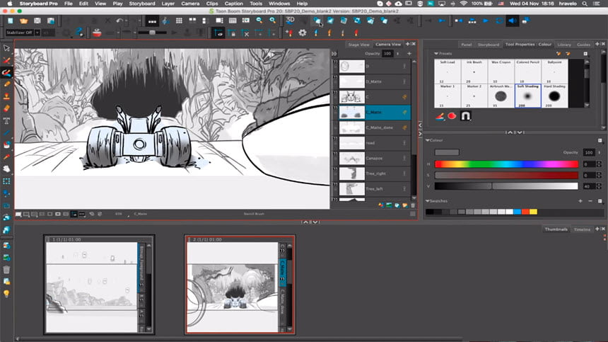 Storyboard Pro 20 ล่าสุด.1 (x64) โปรแกรมสร้าง Storyboard