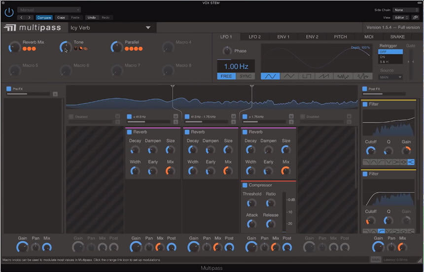 kiloHearts Toolbox Ultimate 2 ล่าสุด ปลั๊กอิน VST มิกส์ & มาสเตอร์ โปรแกรม