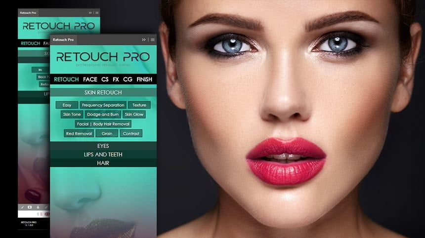Retouch Pro 3 ล่าสุด พร้อม Mega Bundle ปลั๊กอินรีทัช Photoshop โปรแกรม