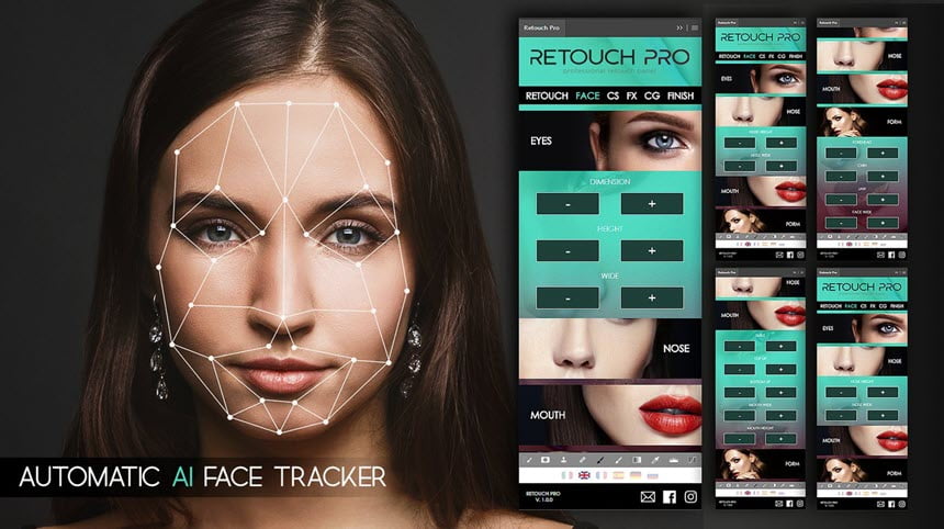 Retouch Pro 3 ล่าสุด พร้อม Mega Bundle ปลั๊กอินรีทัช Photoshop โปรแกรม
