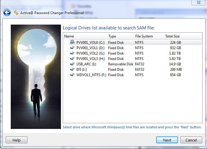 Active Password Changer Ultimate 26 ล่าสุด โปรแกรมรีเซ็ตรหัสผ่าน Windows