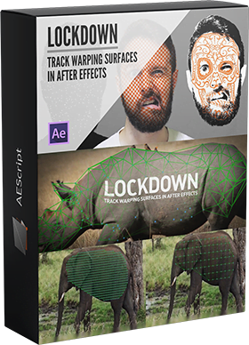 AEScript – Lockdown v1.6.1 Win ปลั๊กอิน After Effects สำหรับ Track Warping Surfaces ฟรี