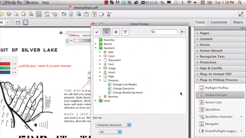 Enfocus PitStop Pro 2025 ล่าสุด (x64) ปลั๊กอิน Adobe Acrobat โปรแกรม