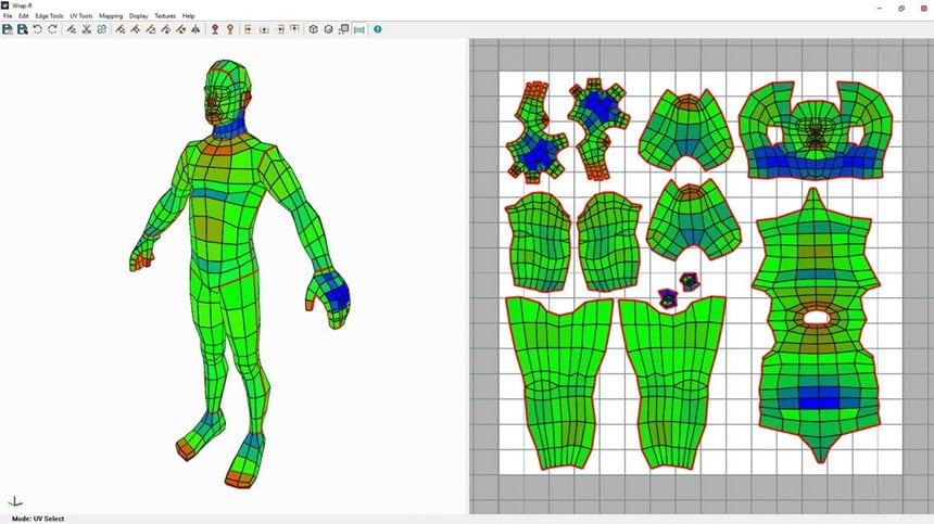 Wrap- .0 (x64) for SketchUp ปลั๊กอิน SketchUp สำหรับ ทำ UV mapping ฟรี โปรแกรม