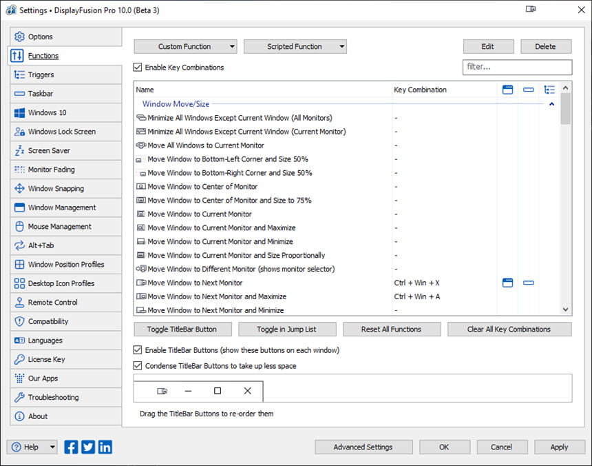 DisplayFusion Pro 12 ล่าสุด โปรแกรมจัดการหน้าจอแบบหลายจอ (Multi-Monitor)