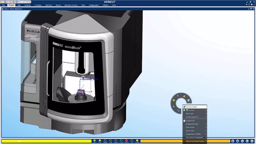 CGTech VERICUT 9 ล่าสุด (x64) โปรแกรม จำลองเครื่องจักรกล CNC ฟรี