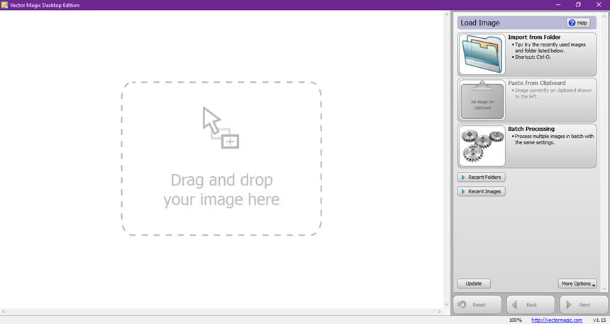 Vector Magic 1.15 โปรแกรม แปลงภาพ Bitmap เป็น เวกเตอร์ ฟรี