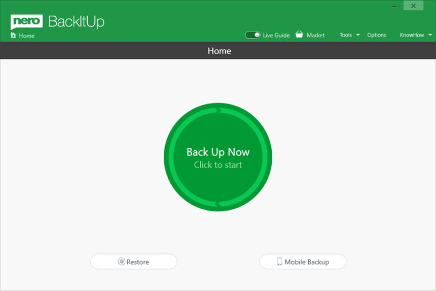 Nero BackItUp 2021 ล่าสุด โปรแกรมสำรองข้อมูล PC อเนกประสงค์ ฟรี