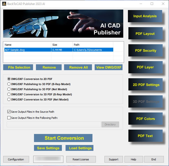 Print2CAD 2025 AI v25.30a โปรแกรมแปลงไฟล์ PDF เป็น CAD อัจฉริยะ