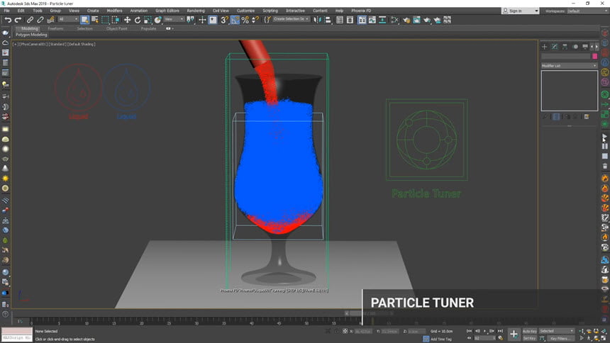 Phoenix FD 4 for 3DS Max 2018 ล่าสุด-2022 ปลั๊กอิน 3DS MAX ฟรี โปรแกรม