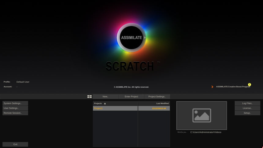 Assimilate Scratch โปรแกรม ตัดต่อวิดีโอ Post production ฟรี ล่าสุด