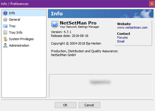 NetSetMan Pro 5 ล่าสุด โปรแกรมจัดการการตั้งค่าเครือข่าย