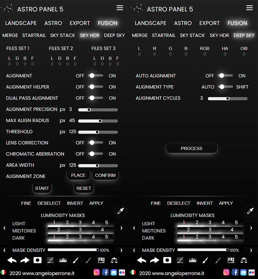 Astro Panel for Adobe Photoshop ปลั๊กอิน Photoshop สำหรับแต่งภาพ Landscapes ฟรี ล่าสุด โปรแกรม