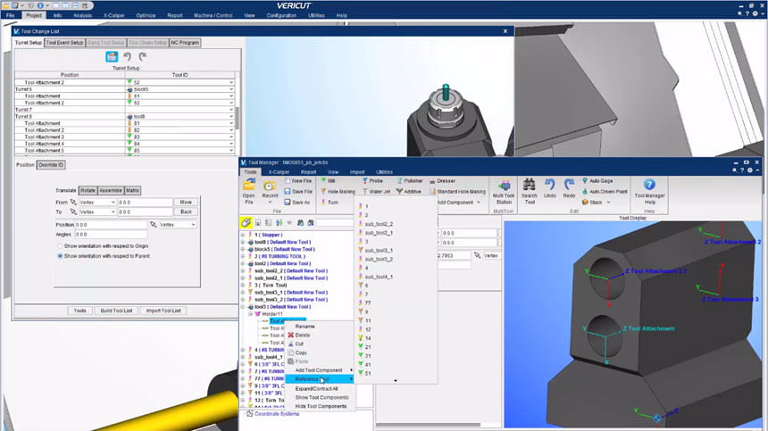 CGTech VERICUT 9 ล่าสุด (x64) โปรแกรม จำลองเครื่องจักรกล CNC ฟรี