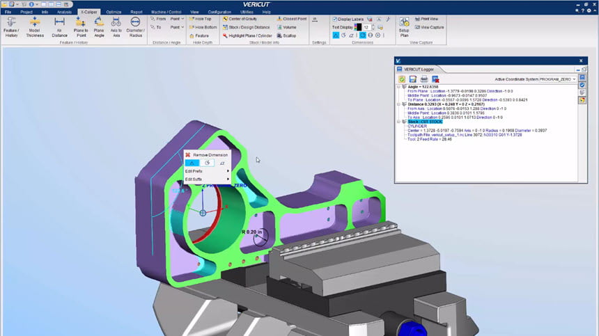 CGTech VERICUT 9 ล่าสุด (x64) โปรแกรม จำลองเครื่องจักรกล CNC ฟรี