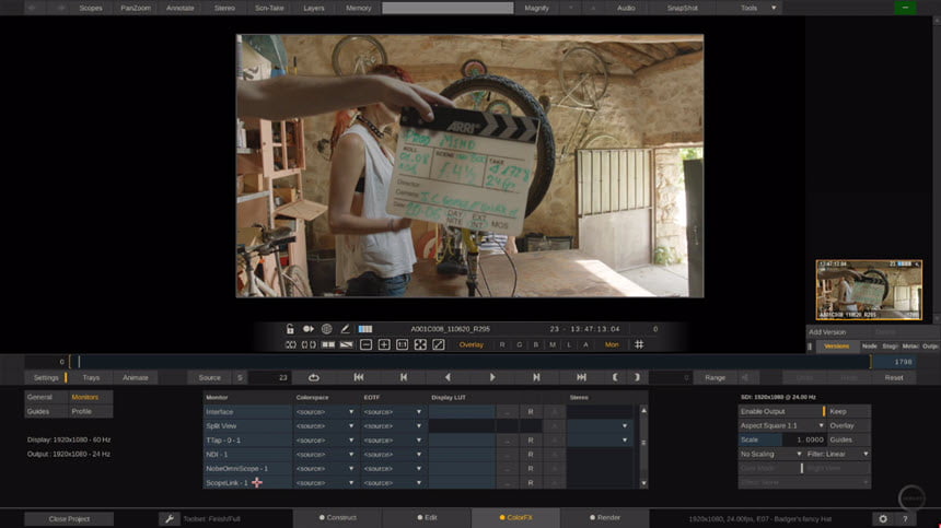 Assimilate Scratch โปรแกรม ตัดต่อวิดีโอ Post production ฟรี ล่าสุด