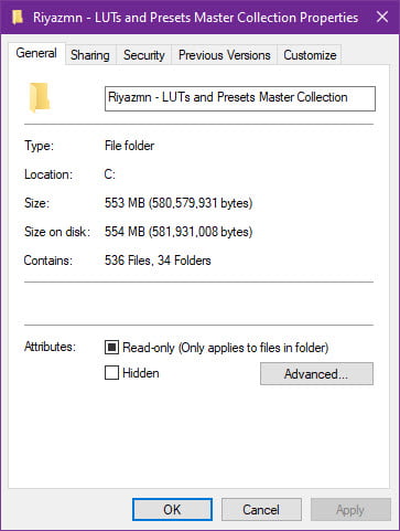 Riyazmn – LUTs and Presets Master Collection ชุดรวม LUTs และ Presets คุณภาพสูง สำหรับโปรแกรมตัดต่อวิดีโอ / แต่งรูป ฟรี โปรแกรม