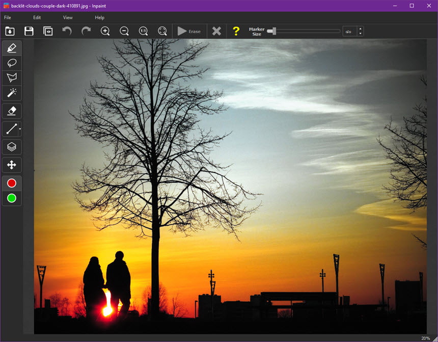 Teorex Inpaint 11 ล่าสุด โปรแกรมลบส่วนเกินในรูปภาพ