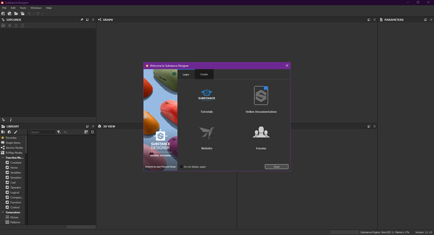 Substance Designer 2021 ล่าสุด โปรแกรมออกแบบ 3D สร้าง Texture ฟรี