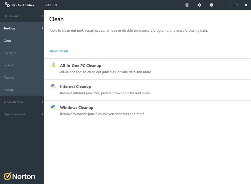 Norton Utilities Premium 21 ล่าสุด โปรแกรมเพิ่มประสิทธิภาพ PC
