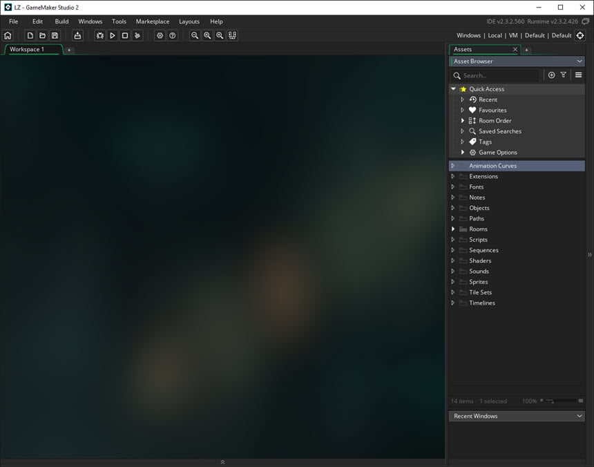 GameMaker Studio Ultimate 2022 ล่าสุด (x64) โปรแกรมสร้างเกม 2D / 3D