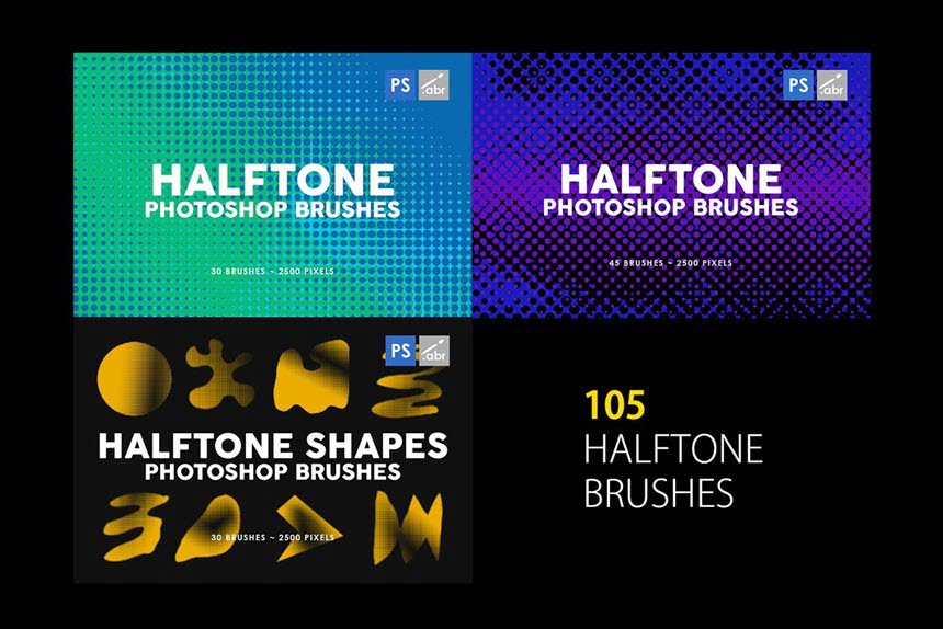 CREATIVE MARKET – 3000 PHOTOSHOP STAMP BRUSHES BUNDLE ชุดรวมแปรง STAMP BRUSHES สำหรับ PHOTOSHOP ฟรี โปรแกรม